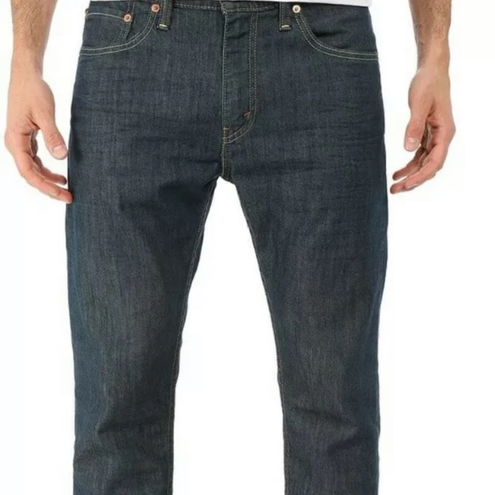 Levi's Men's 508 Regular Tapered Denim  Dark Wash Blue Jeans Size 40 Like New